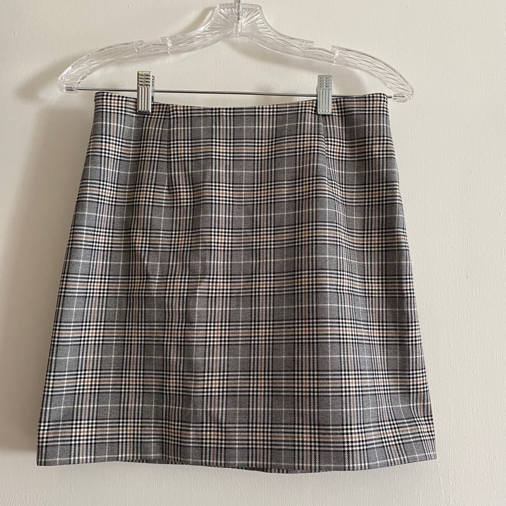 H&M Plaid Skirt